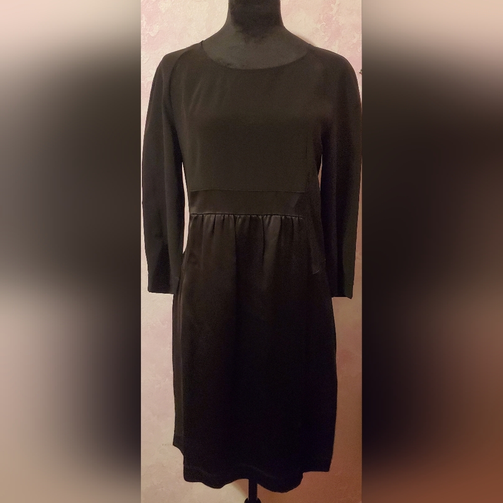Max & Co. Elegant Black Long Sleeve Dress